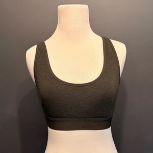 Richer Poorer Dark Army Green Sports Bra